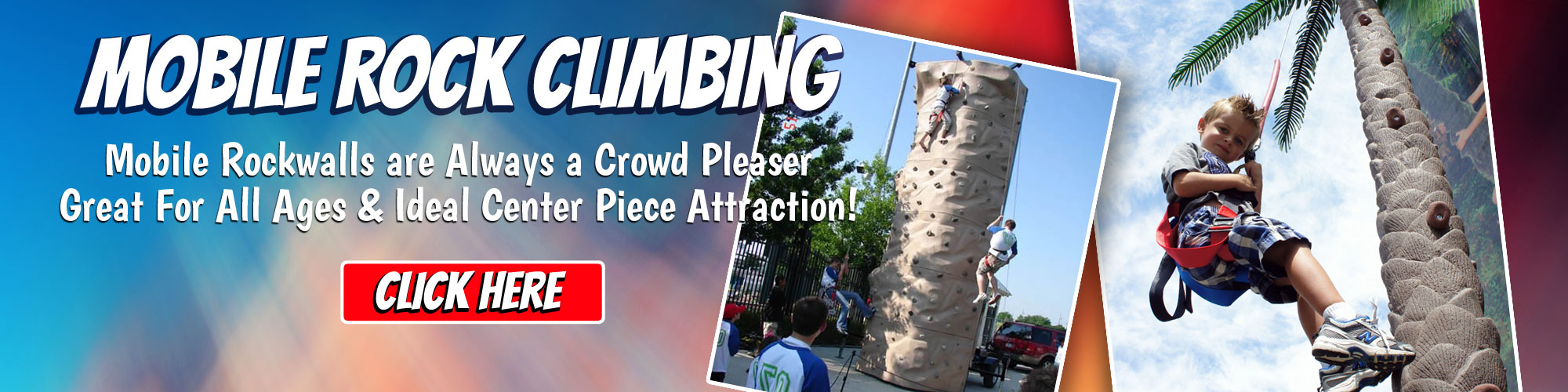 Rock Climbing Wall Rentals